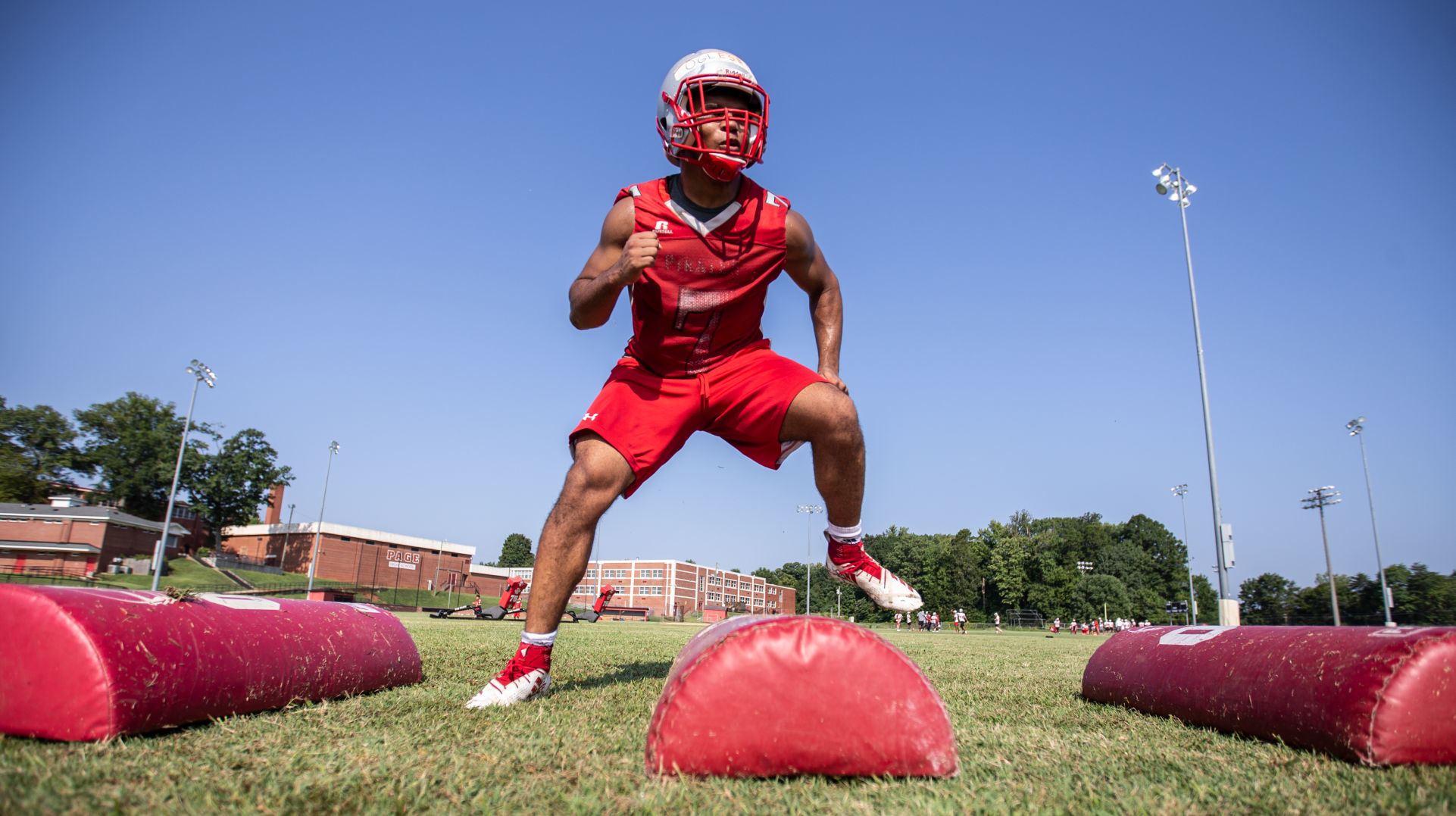 First day of football practice